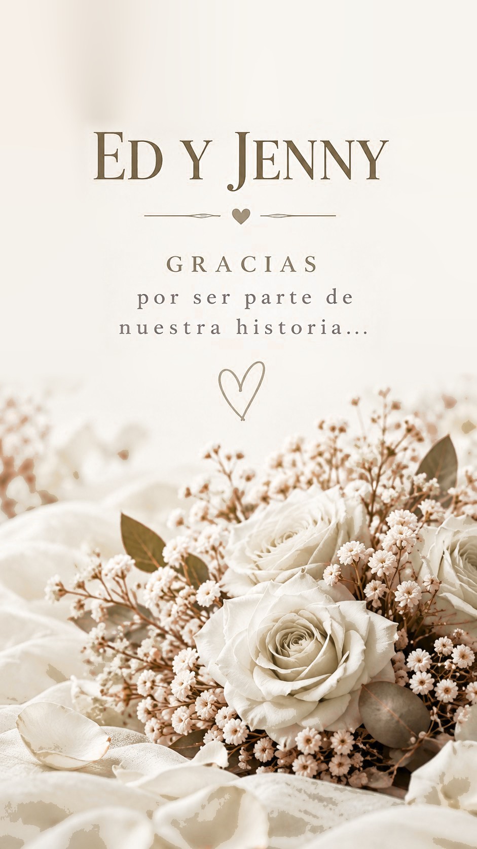 Gracias por ser parte de nuestra historia